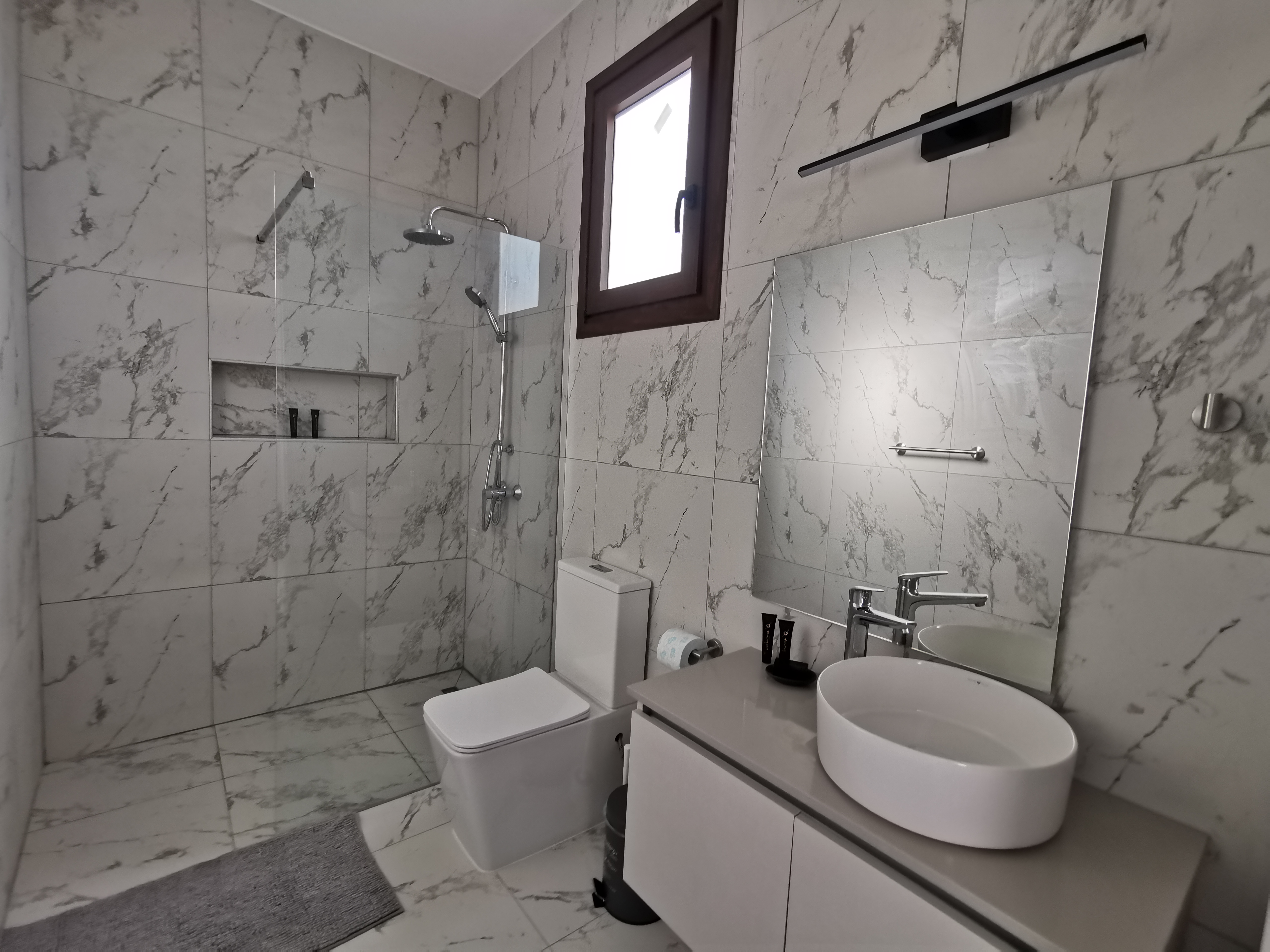 The Prince's bathroom and shower