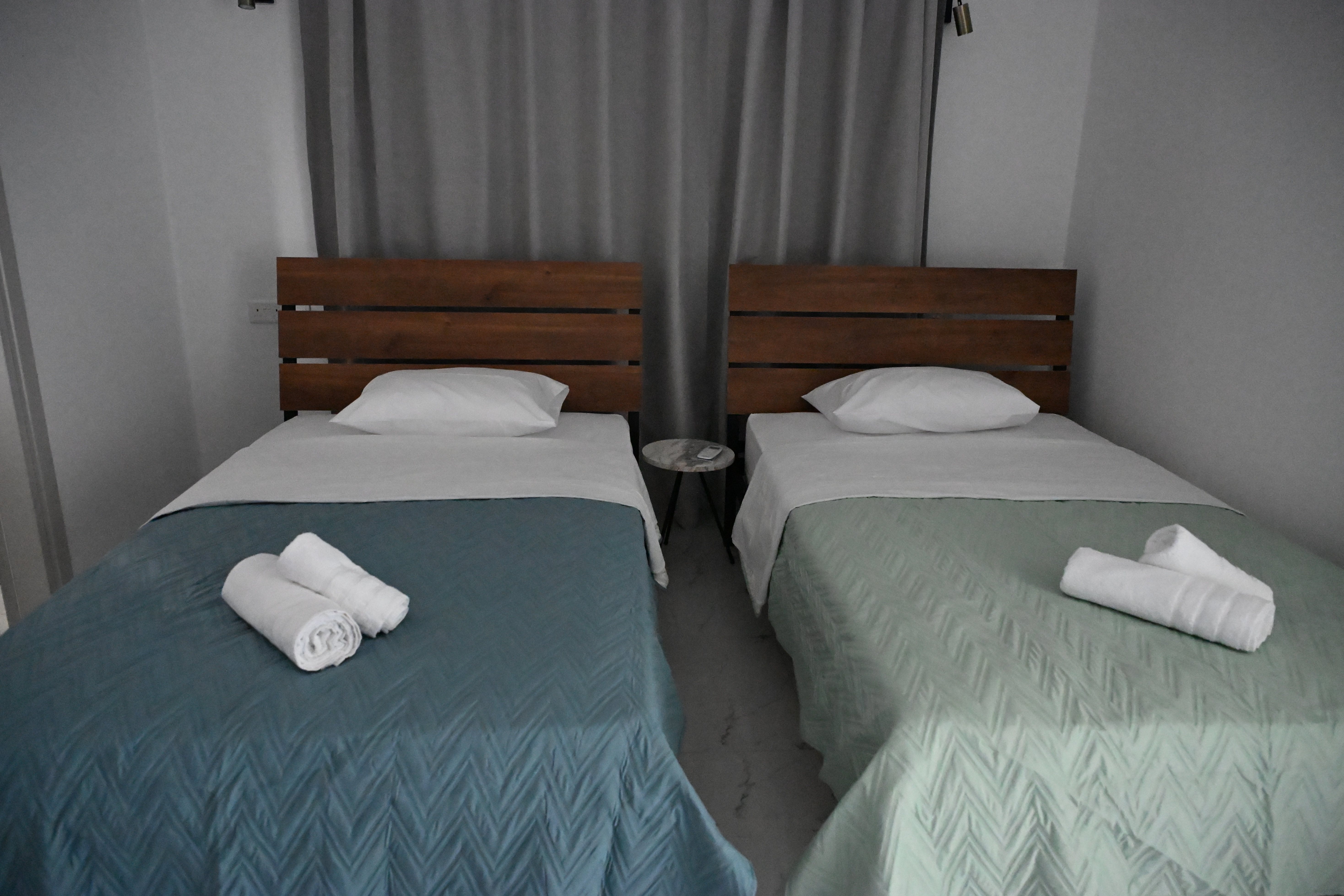 Two single beds in The Prince