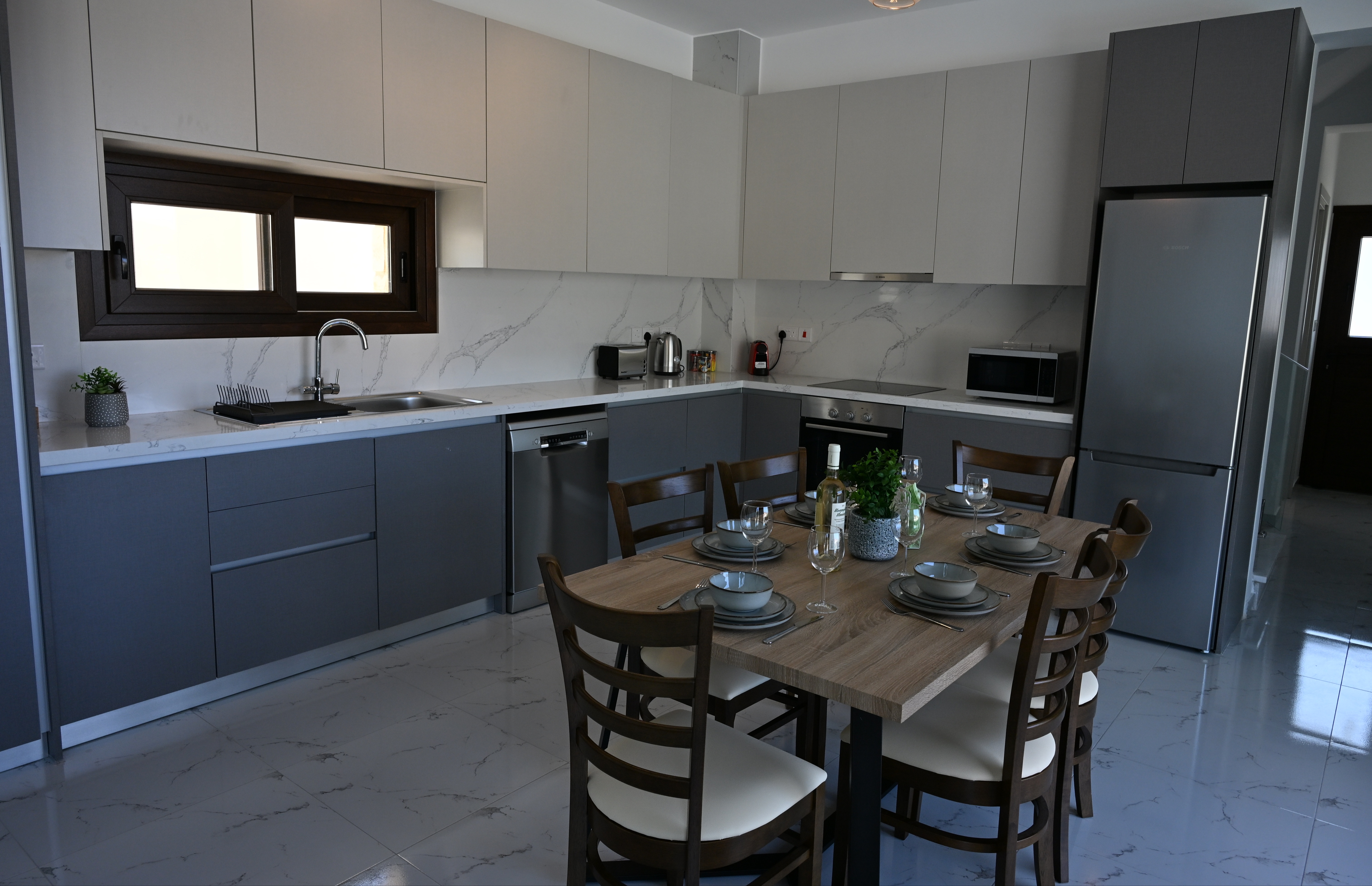 A better view of The Prince's kitchen