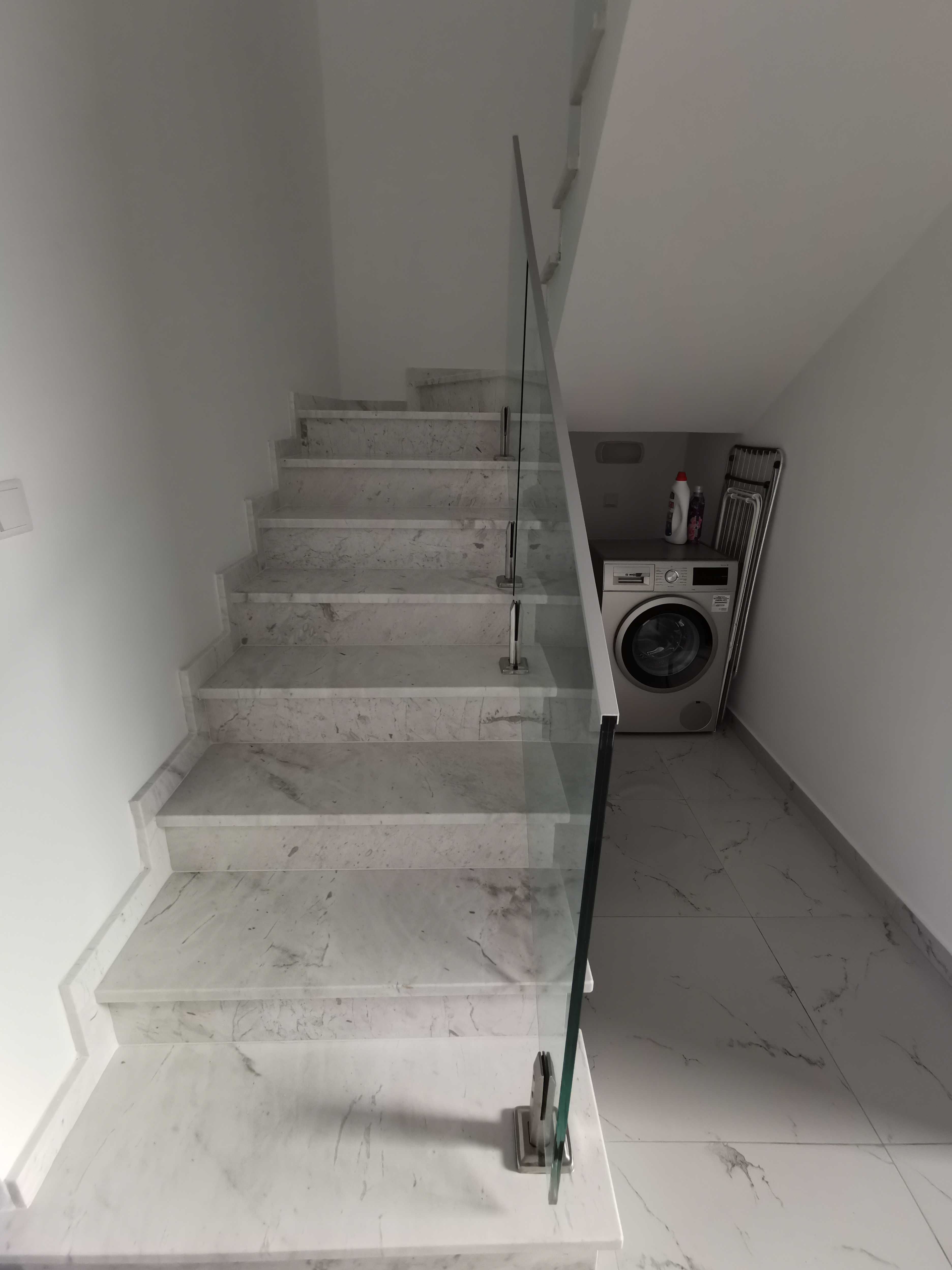 The Prince's stairs and a washing machine